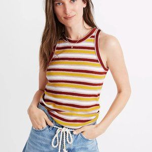NWT Westville Tank Top in Stripe Madewell